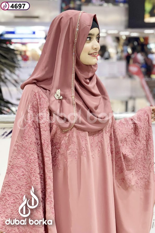 Amani Abaya Light Pink