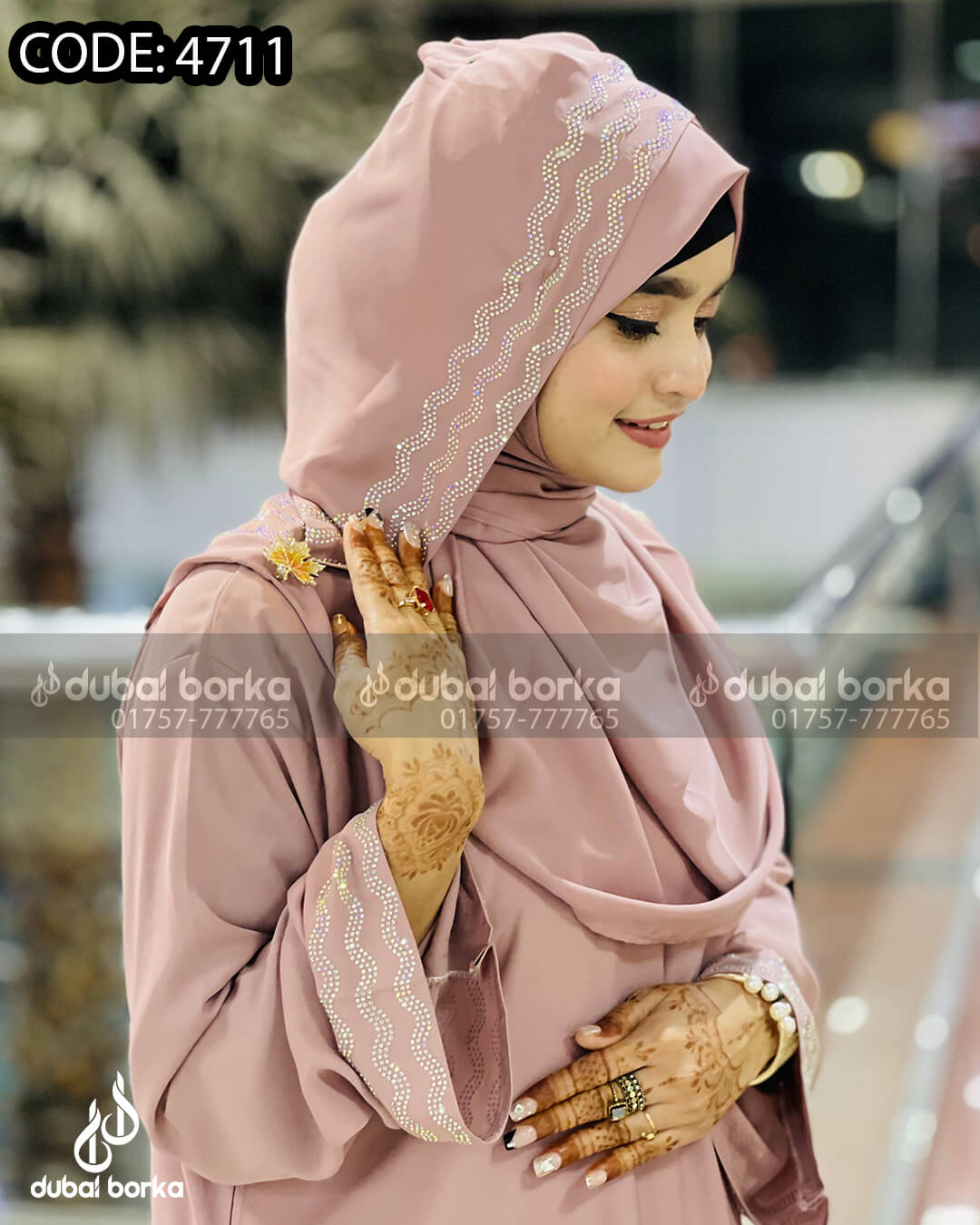Princess Layer Borka Skin With Hijab