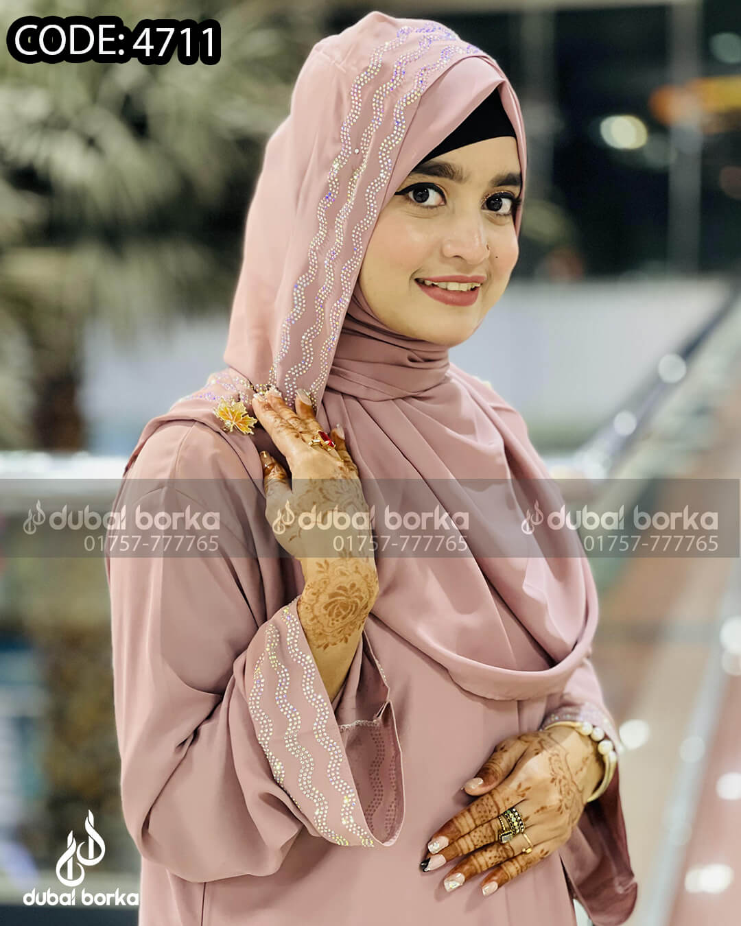 Princess Layer Borka Skin With Hijab