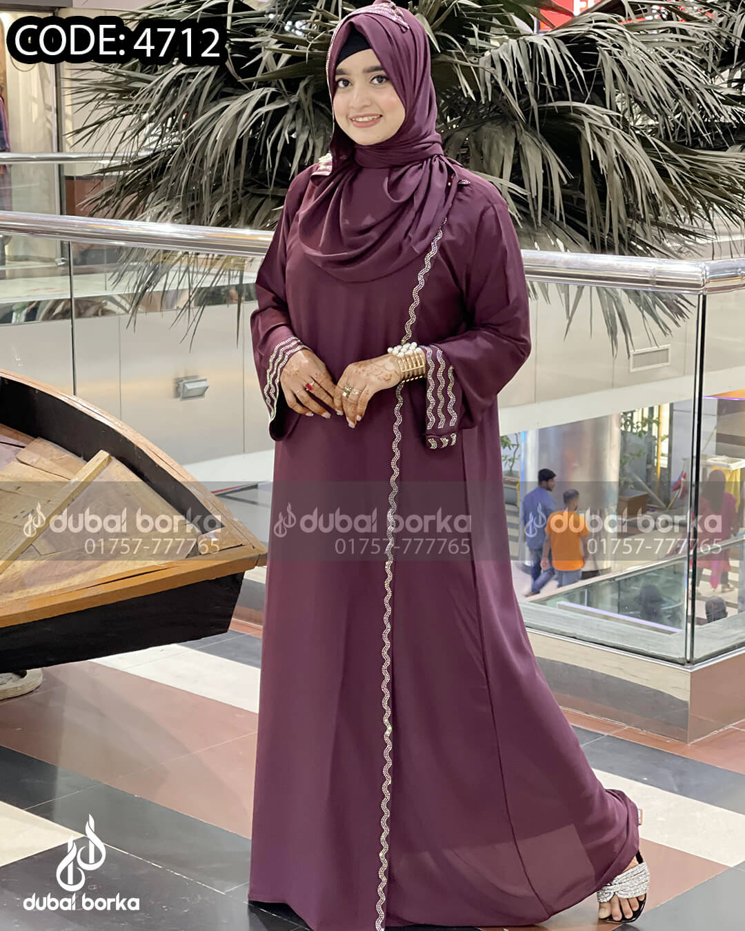 Princess Layer Borka Koliza With Hijab