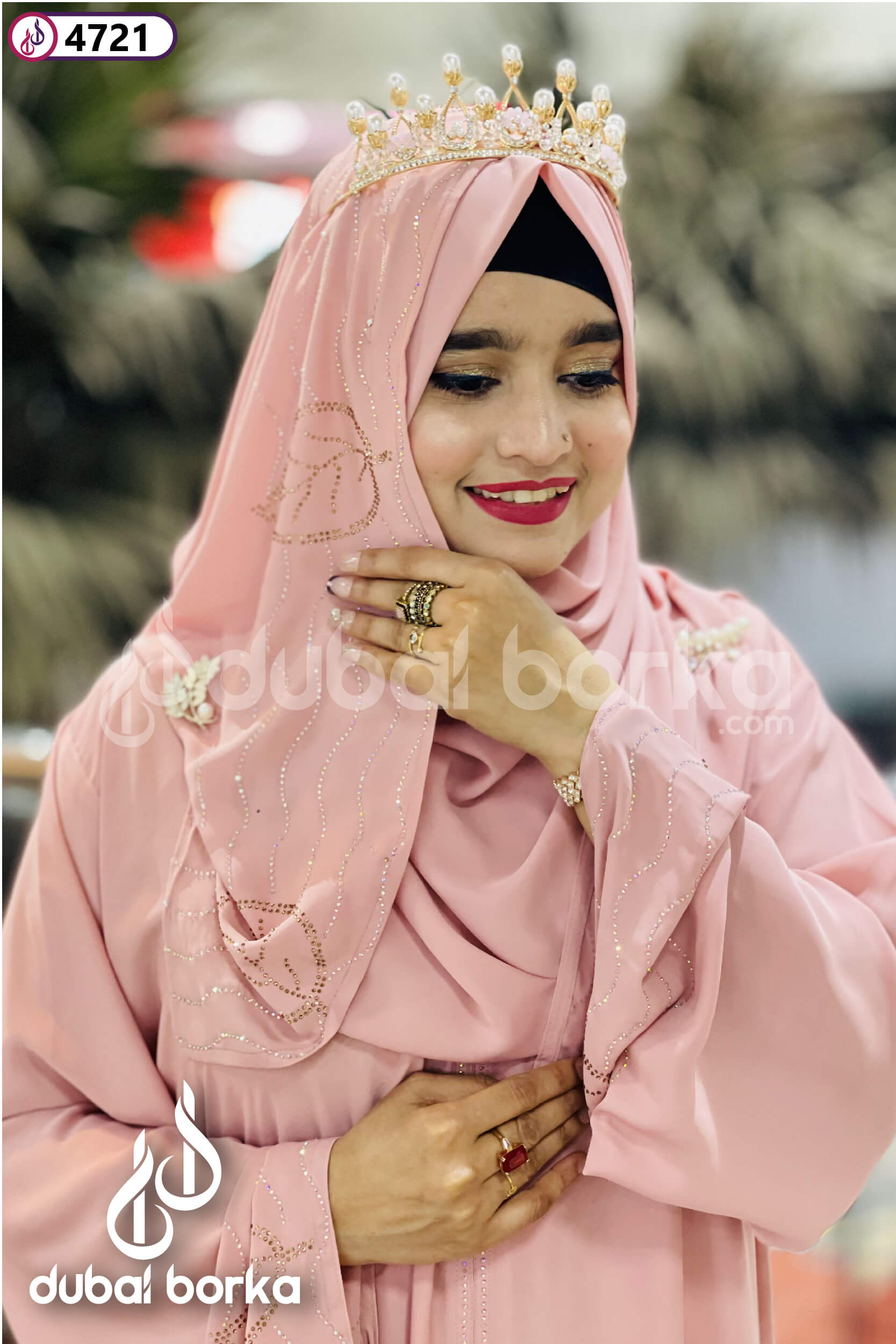 Princess V4 Borka Pink With Hijab