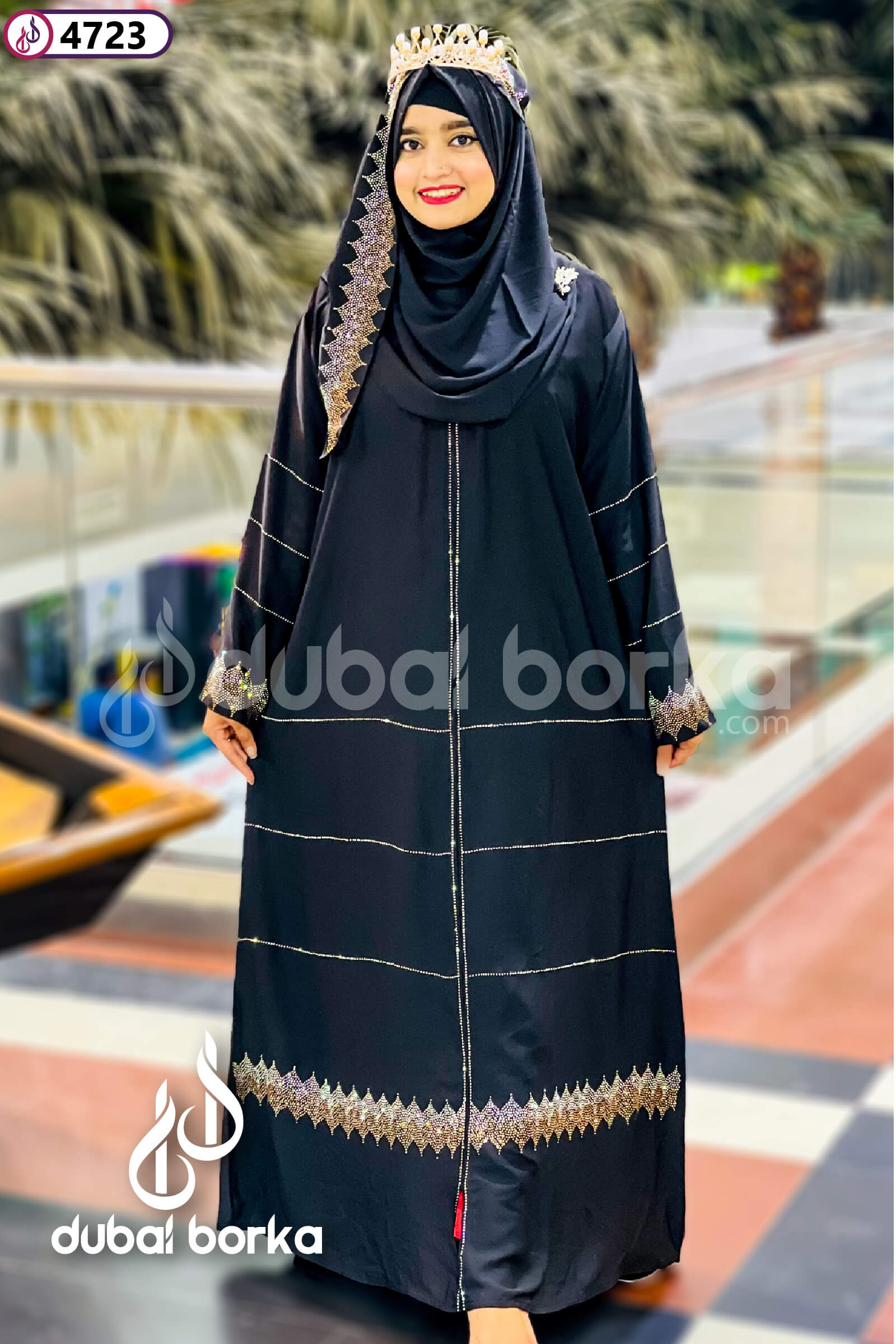 Jhilmil Borka Vol-4 Black – Elevate Your Style with Elegance
