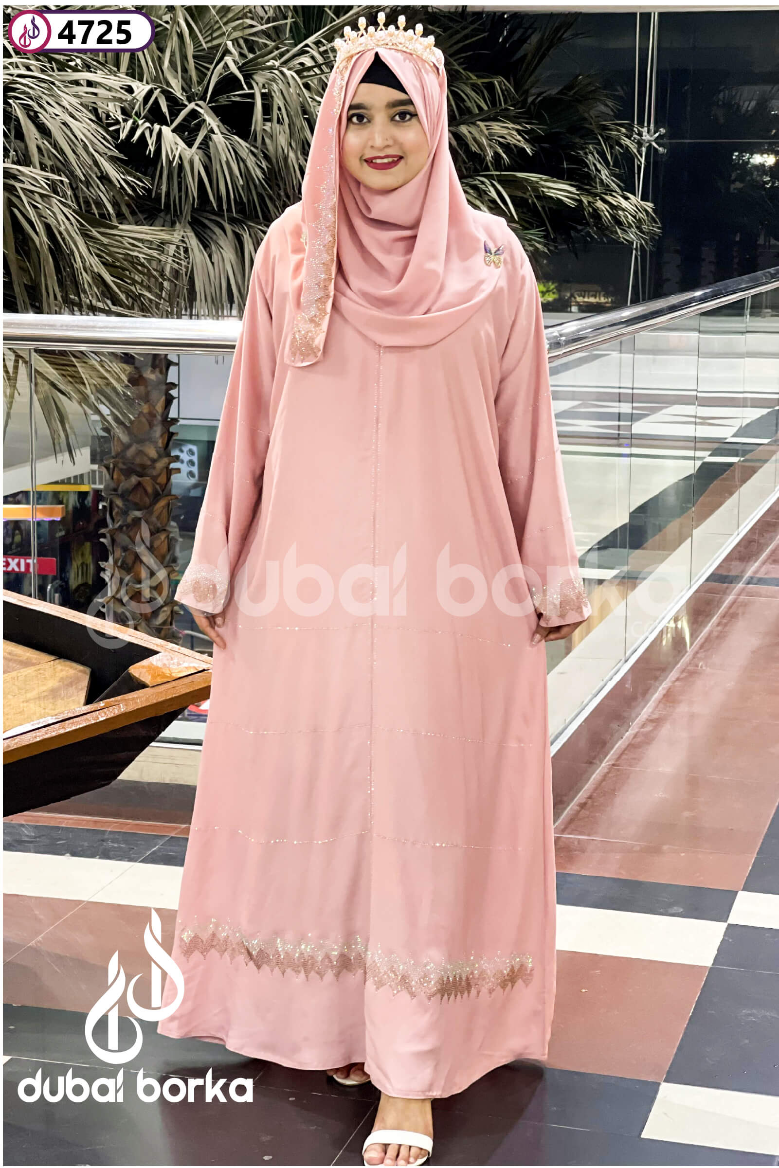 Jhilmil Borka Vol-4 Pink – Elevate Your Style with Elegance