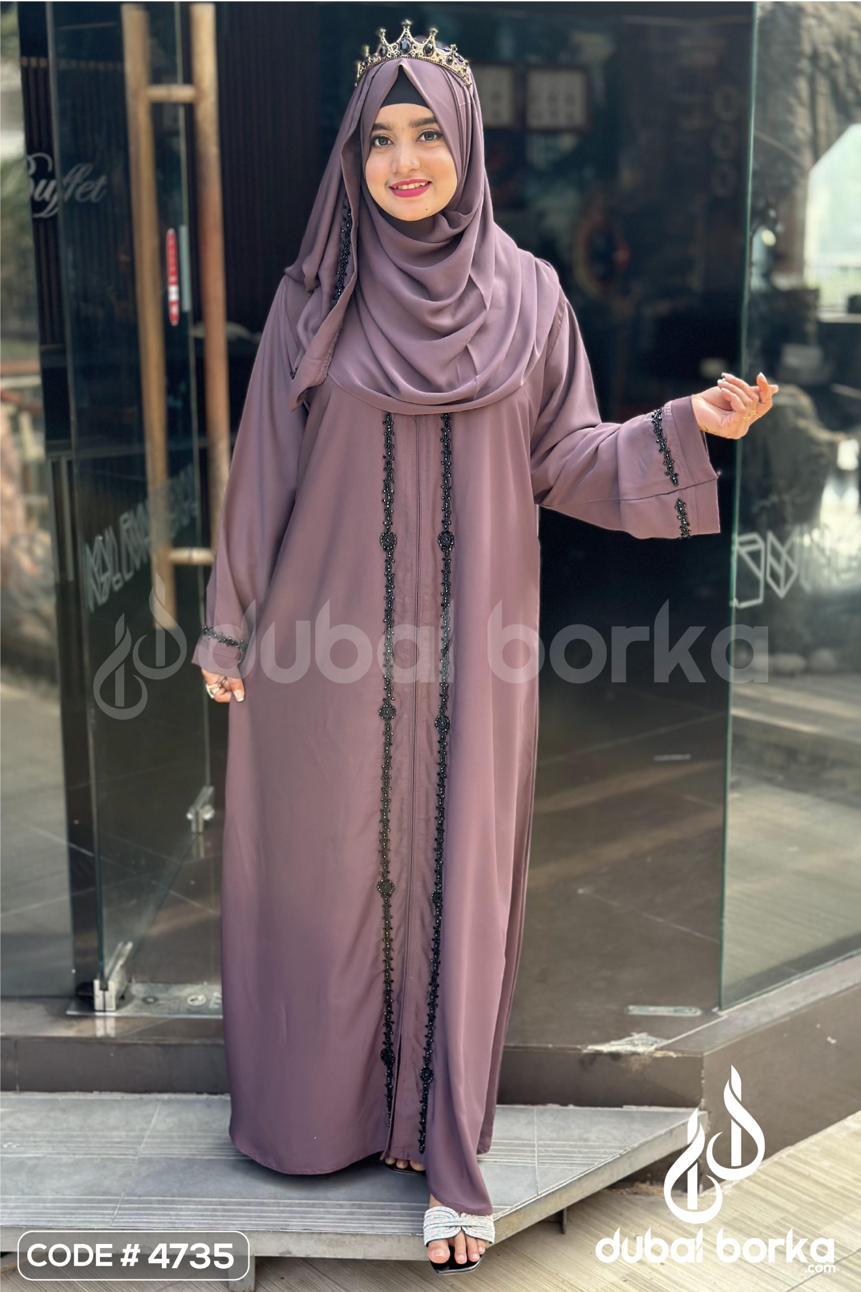 Chain Karchupi Borka Nude With Hijab