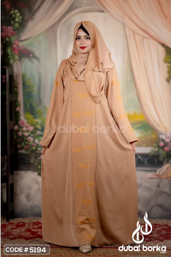 Begum Jaan Jafran Ari Borka – Premium Casual Borka by Dubai Borka - Image 2