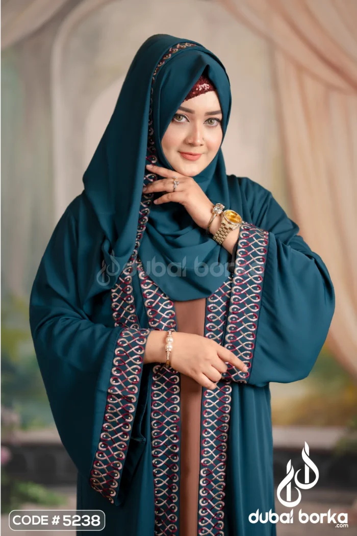 Marzana Koti Borka – Eid 2025 Exclusive Collection at Dubai Borka - Image 6