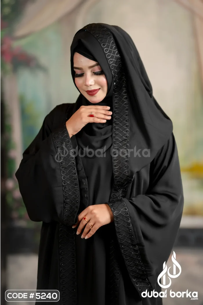 Marzana Koti Borka – Eid 2025 Exclusive Collection at Dubai Borka - Image 11