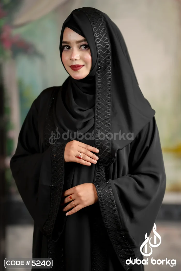 Marzana Koti Borka – Eid 2025 Exclusive Collection at Dubai Borka - Image 12
