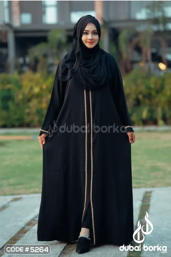Noor Borka Black – Eid Ul Fitr 2025 Collection - Image 5