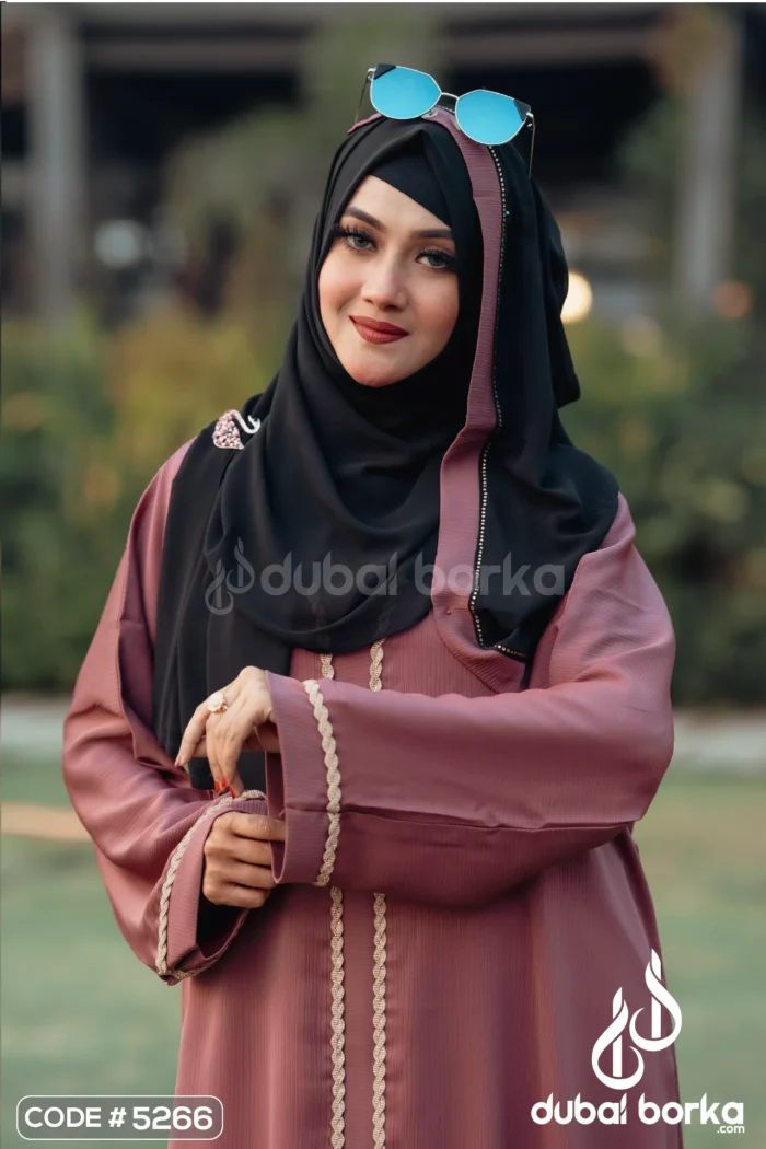 Noor Borka Black – Eid Ul Fitr 2025 Collection - Image 3