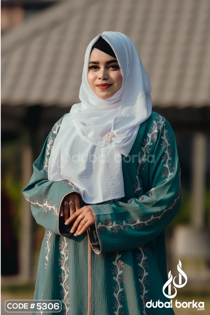 Mahnoor Crepe Ari Borka - Eid Collection 2025 - Image 2