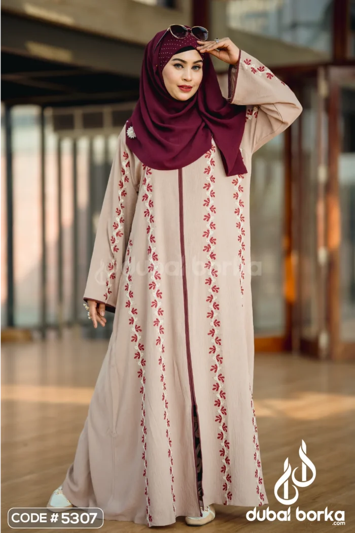 Mahnoor Crepe Ari Borka - Eid Collection 2025 - Image 7