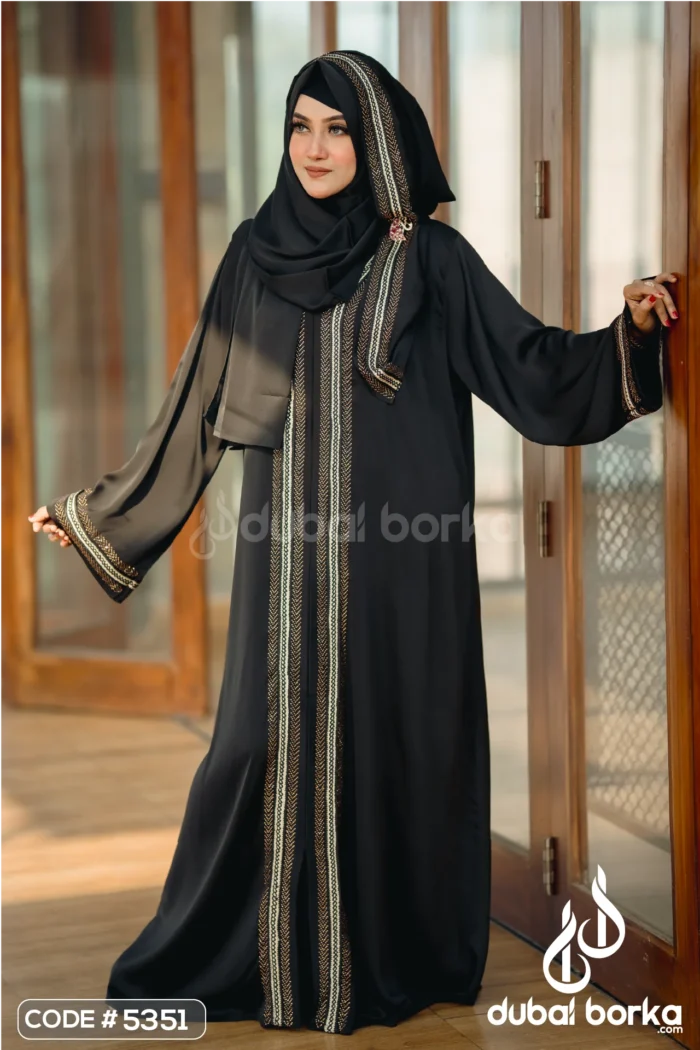 Haya Lace Borka – A Masterpiece for Eid Ul Fitr 2025 | Dubai Borka - Image 5