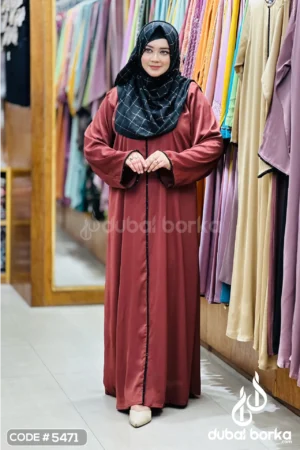 Imported Lace Borka – Premium Zafran Fabric with Elegant Lace Work | Dubai Borka