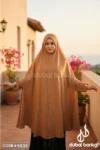 Short Jilbab CEY – Premium CEY Imported Fabric with Elegant Lace Design