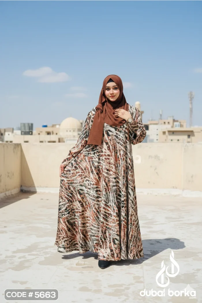 Crape Royal Silk Ghare-Borka – 2026 Collection Highlight by Dubai Borka - Image 3