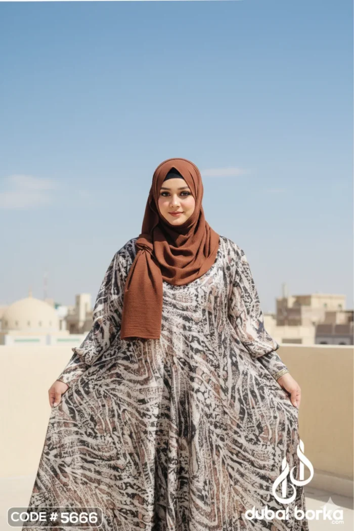 Crape Royal Silk Ghare-Borka – 2026 Collection Highlight by Dubai Borka - Image 5
