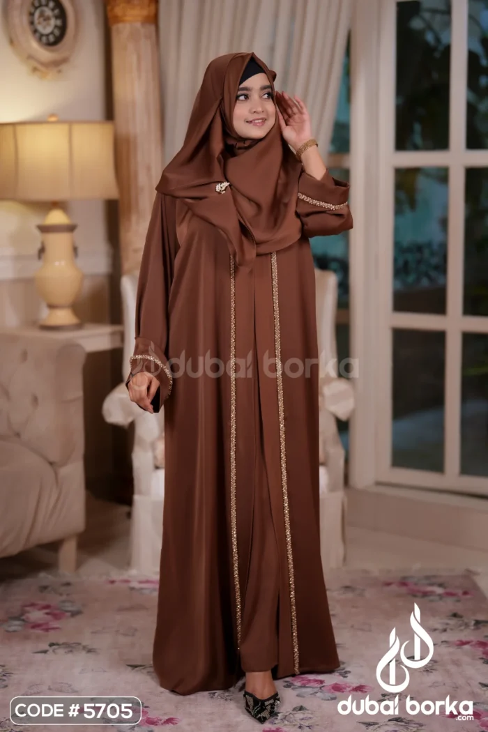 Hiranur Koti Borka – Premium Eid Collection by Dubai Borka - Image 3