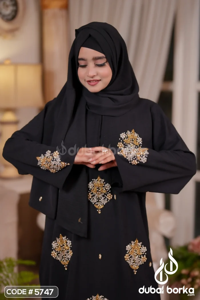 Pakistani Inspired Co-Ords Set – Premium CEY Fabric Collection | Dubai Borka - Image 4