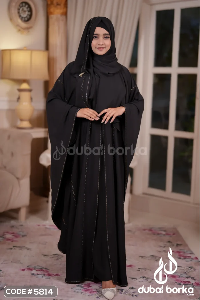 Zareen Stone Abaya – Premium Elegance - Image 3