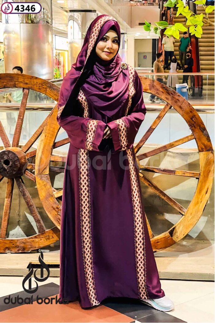 Elegant Aleena Borka Embroidery - Image 4