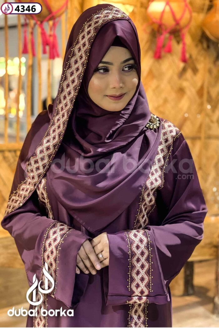 Elegant Aleena Borka Embroidery - Image 6