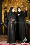 Formal Ari Borka - Handmade Embroidery on Zoom Fabric with Stone Accents