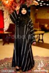Zoom Stripe Stone Borka with Hijab