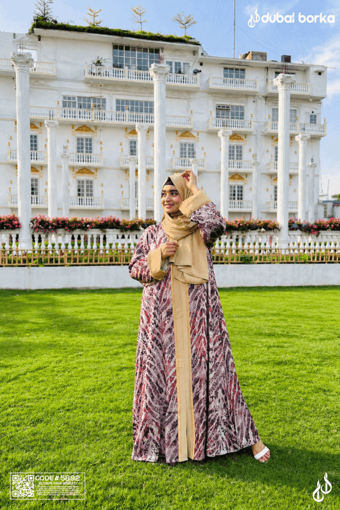 Royal Silk Borka - Image 3